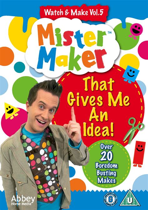 how old is mr maker|Mister Maker – The Crafty Shaker .